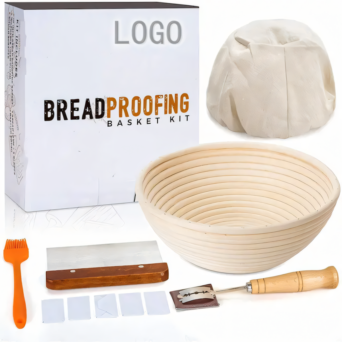 سلة تخمير بشعار مخصص