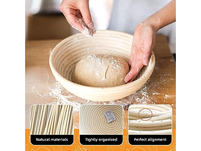 خبز مع جاك بانيتون باستخدام بطانة للعجين المخمر