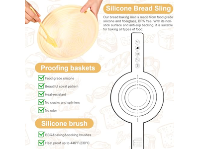 سلة بانيتون سوبر للخبز ميني مجوفة شنغهاي لتخمير الخبز