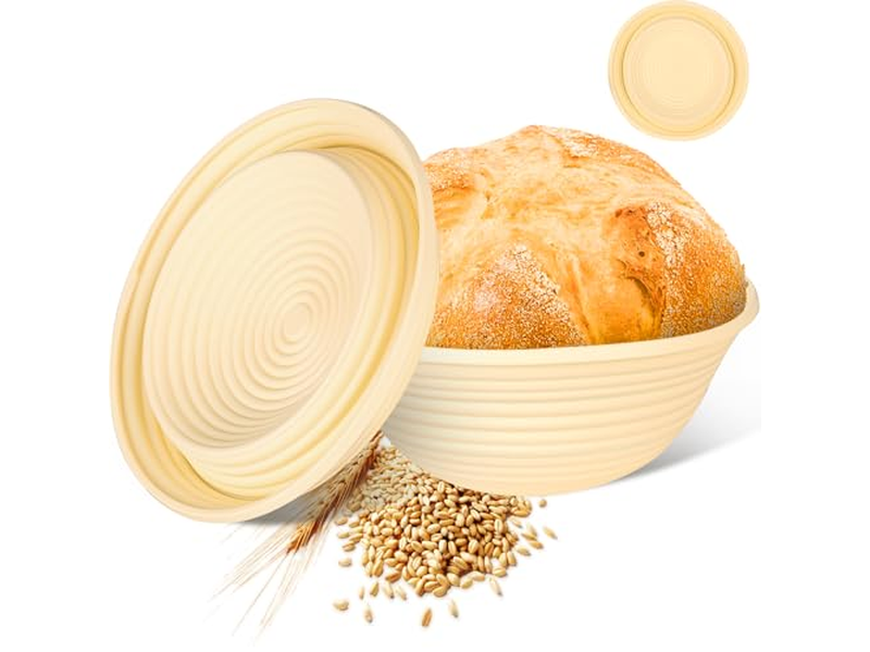 بانيتون للخبز الحرفي باستخدام غطاء 10 بوصات بيضاوي 8 قطع