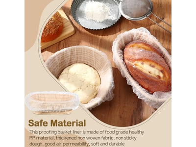 سلة تخمير بانيتون كبيرة بيضاوية 9 بوصات حزمة بانيتون عادية