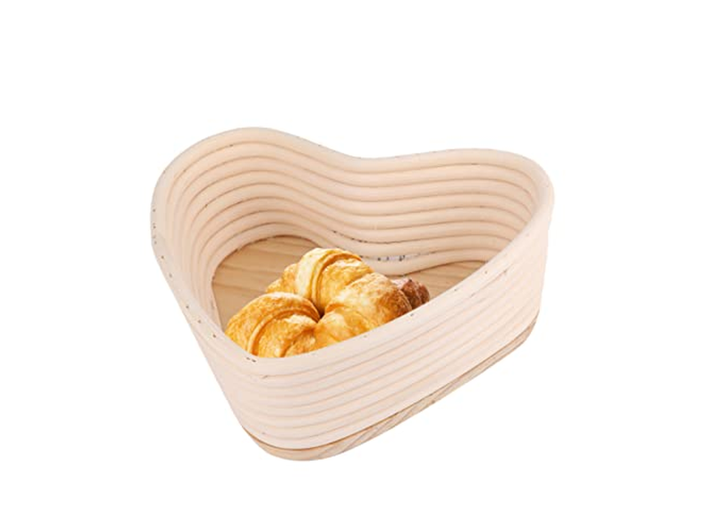 مجموعة سلة تخمير بانيتون دائرية بيضاوية فيتنام روطان طبيعي