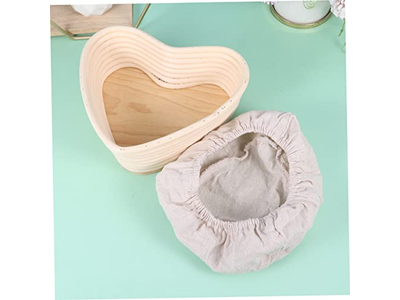 مجموعة سلة تخمير بانيتون دائرية بيضاوية فيتنام روطان طبيعي