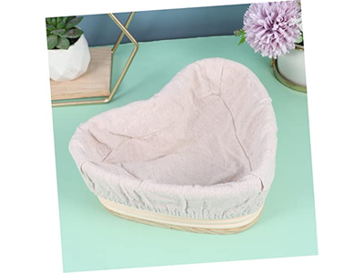 مجموعة سلة تخمير بانيتون دائرية بيضاوية فيتنام روطان طبيعي