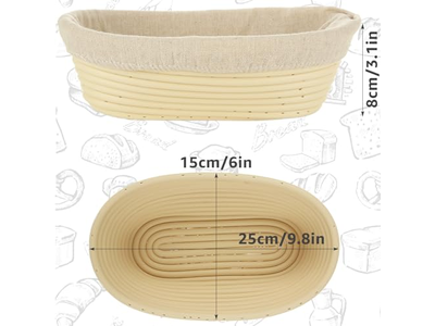 بانيتون عضوي لأغراض المخبز مستطيل الهدف بولي معدن رخيص طين