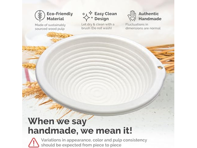 بانيتون لتخمير العجين المخمر مجموعة خبز 9 قطع ماء كيميائي