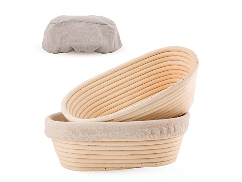 مجموعة ليم ومكشطة بانيتون 12 بوصة بيضاوية من الفولاذ المقاوم للصدأ مع أدوات خبز 11 سم للاستخدام اليدوي