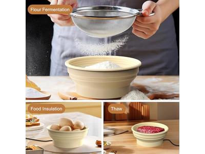 سلة أعواد الخبز لتخمير الخبز الحرفي القابل للغسل