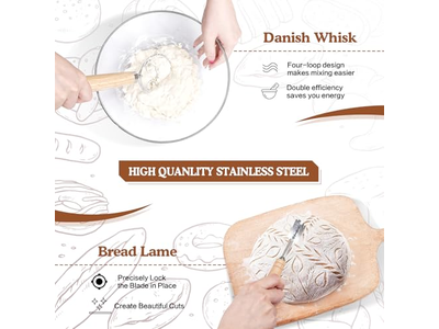 بطانات قماشية للسلال سلة خبز دائرية مدفأة مع حجر بالجملة