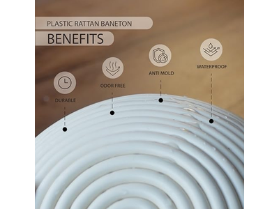 صندوق تخمير العجين سلة خبز مصغرة مجموعات بدء العجين المخمر