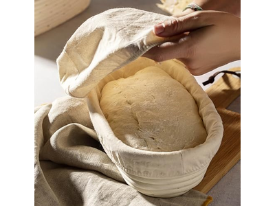 سلال خبز فرنسي مع غطاء مجموعة هدايا مصنوعة يدويًا صغيرة