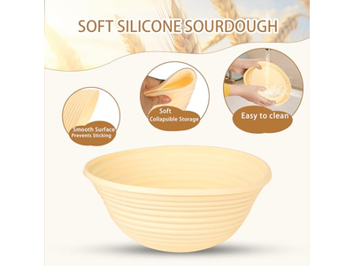 بانيتون للخبز الحرفي باستخدام غطاء 10 بوصات بيضاوي 8 قطع