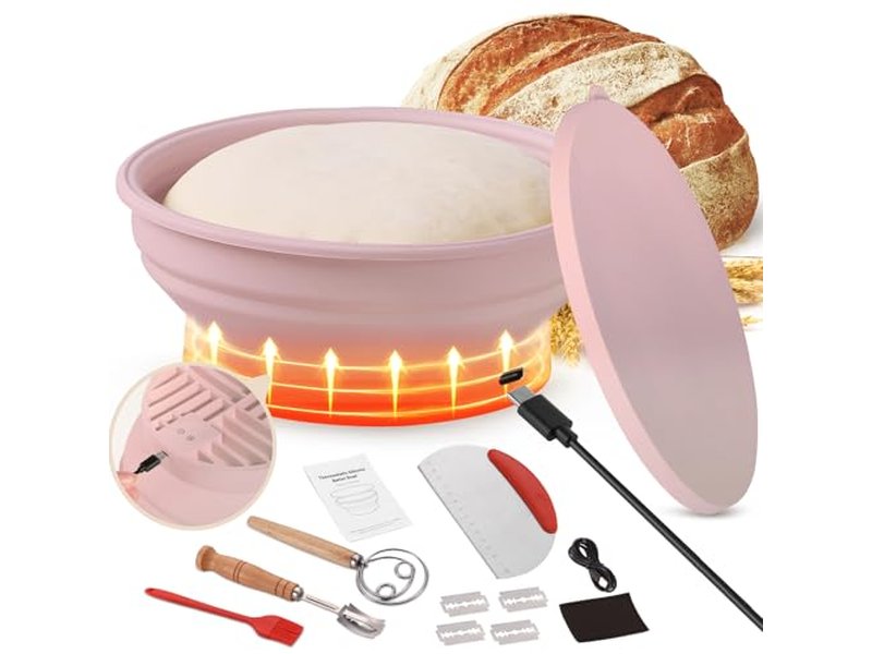 الصين الصانع سلة رافعة دائرية بانيتون مع قماش تخمير للخباز