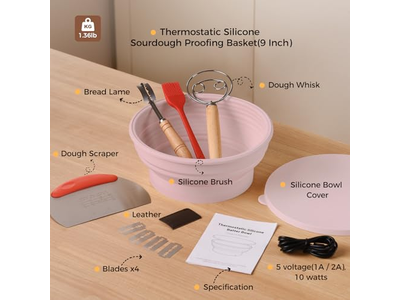 الصين الصانع سلة رافعة دائرية بانيتون مع قماش تخمير للخباز